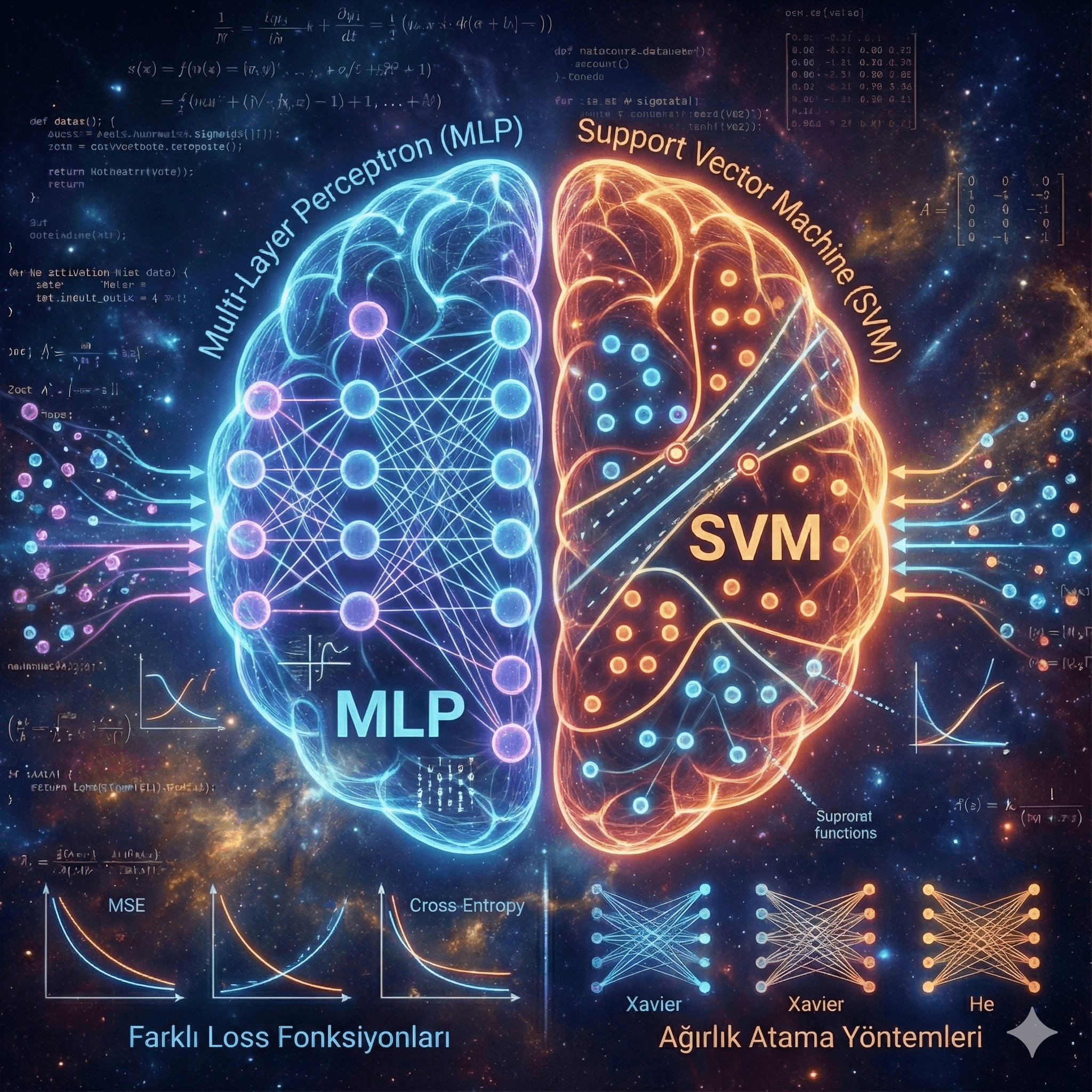 MLP ve SVM Algoritma Karşılaştırması